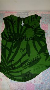 Desigual zelená tunika vel.M - 5