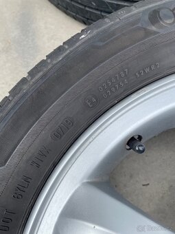 Alu kola 4x100 včetně letních pneu 195/55 R15 - 5