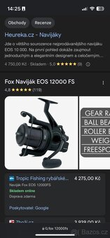 3x Fox naviják EOS 12000 FS - 5