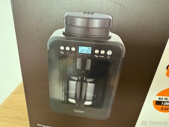 Lauben nový kávovar s mlýnkem 600BB černý - 5