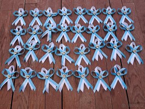 Svatební výzdoba a doplňky v modré a přírodní - 5