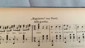 Staré noty - kniha notových zápisů - 5