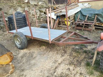 Prodám traktůrk+vlek - 5