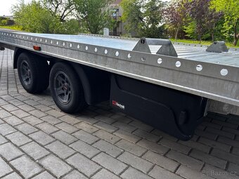 Gromex L4.6m 2700kg alu kola top stav - 5