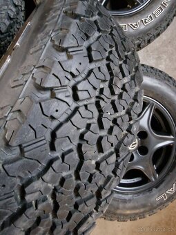 Alu disky org.VW T4 15"5×112 Off road pneu - 5