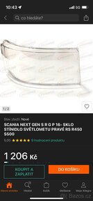 Přední pravé led světlo scania - 5