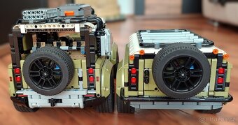 Lego Technic PŘÍVĚS pro set 42110 Defender - návod (MOC) - 5