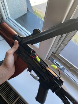 Airsoftová zbraň AKS 74 UN - celokov, dřevo (CM.035A G55) - 5