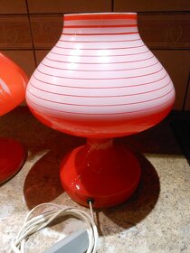 RETRO SKLENĚNÁ LAMPA - 5