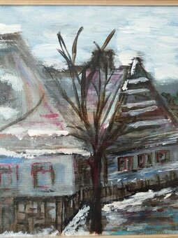 obraz JARNÍ TÁNÍ, olej, sign. František EMLER - 5