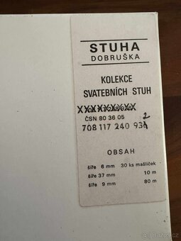 Kolekce svatebních stuh - ZNAČKA - STUHA - svatba - 5
