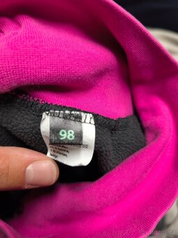 Dívčí softshellové kalhoty zateplené fleecem vel. 98 - 5