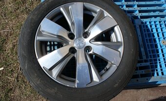Peugeot sada orig. alu kola 4x108 R16 take na Citroen letni - 5