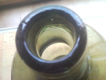 STAROŽITNÉ SKLENĚNÉ DEMIŽONY - 5