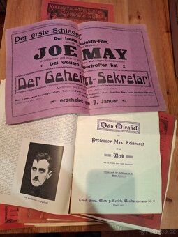 Prodam programy kin a divadel 1915 Vídeň - 5
