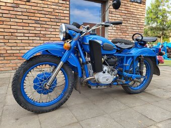 Ural,Dněpr IMZ se sidecar 650 - 5