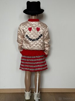 Červená bunda H&M conscious - 5