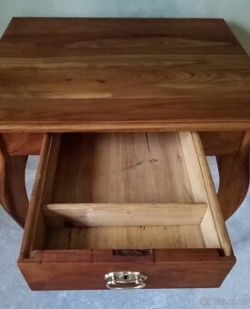 Stůl - stolek - třešňové dřevo - 5