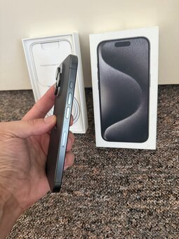 Apple iPhone 15 Pro 128gb Black Titanium. Zaruka 10 mesicu. - 5