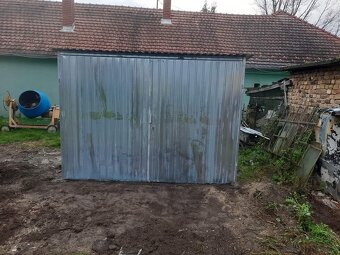 Garáž 3x4m, 3x5, 4x5, 4x6, 6x5, 6x6, plechová,2 třida. sklad - 5