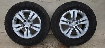 Alu kola Kia Sportage 16" 5x114,3, letní Apollo 215/70R16 - 5