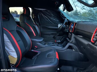 FORD Ranger RAPTOR, nejnovější model Rok výroby: 2023 - 5