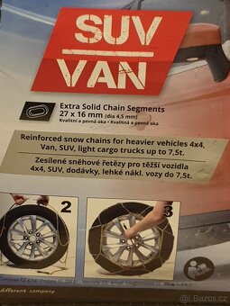 Zimní pneu 215/70R15 98T Tracmax sada + zdarma řetězy - 5