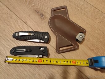 Pouzdro na nůž opaskové, hnědé - 5