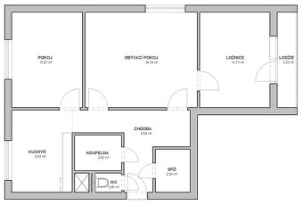 Byt 3+1 Svitavy, ul. Bratří Čapků - 5
