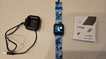 Chytré hodinky Canyon My Dino KW-33 modré - 5