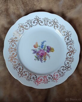 Retro porcelánové talíře - 5