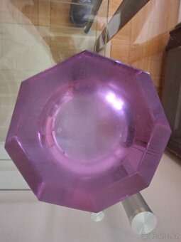 Popelník hutní sklo - 5