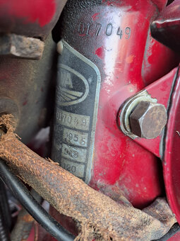Jawa-ČZ 250 typ 353 půlbuben (mezityp), rok výroby 1955 - 5