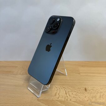 iPhone 15 Pro 256GB, černý, 98% baterie, eSIM (rok záruka) - 5