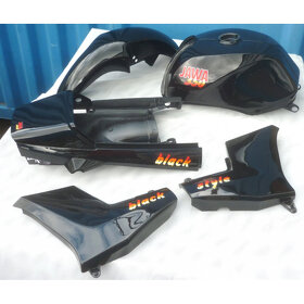 NOVÁ KAPOTA KOMPLETNÍ - BLACK STYLE - JAWA 350/640 - 5