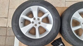 Alu kola Subaru 17" 5x100 letní pneu 225/60 R17 6+mm - 5