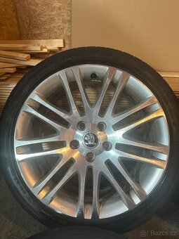ALU Kola ŠKODA 5x112 R18 LUXON Letní Pneu 225/40/18 - 5