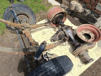 přední, zadní nápravu na multicar M24 s uzávěrkou - 5