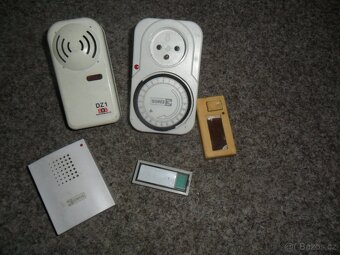 světla, lustr, žárovky Tesla, kabely, časový spínač, objímky - 5