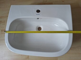 Závěsné umyvadlo Duravit D-CODE 60x47 cm - 5