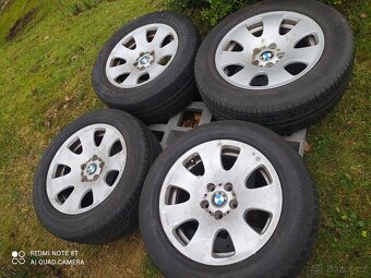 ALU KOLA BMW - 5x120 - r17 + PNEU 245/55/17 - 4ks - 5