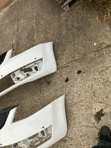 predni naraznik skoda octavia 3 bily maska 4pdc - 5