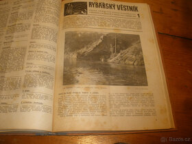 Rybářský věstník ,svázané ročníky 1942 a1943 - 5
