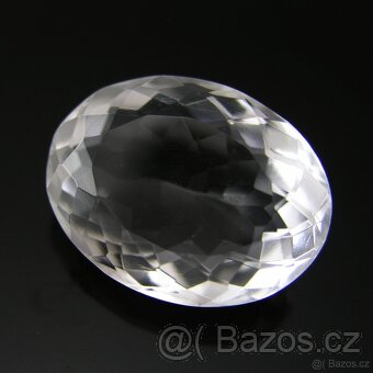 Křemen-křišťál- ovál, modif. bril. - 16,52 ct. - 5