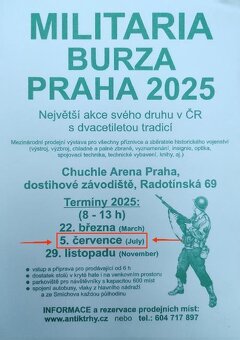 Militaria burza Praha Chuchle 5.července 2025 - 5