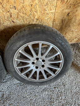 16" ALU kola - 5x100 - 205/55/r16 letní ŠKODA - 5