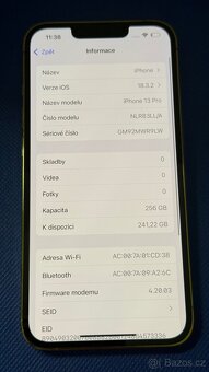 iPhone 13 Pro 256GB Gold, krásný stav A+ - 5