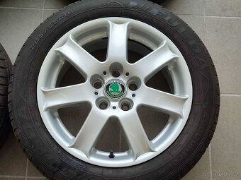 Letní ALU komplet 16" 5x112 ET40 pneu 205/55/16 91V - 5