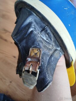 Přilba hříbek kokos na moped motocykl veterán - 5