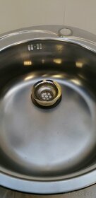 Nerez dřez kulatý - 5